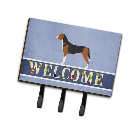 Carolines Treasures Hamiltonstvare Welcome Leash or Key Holder BB8281TH68